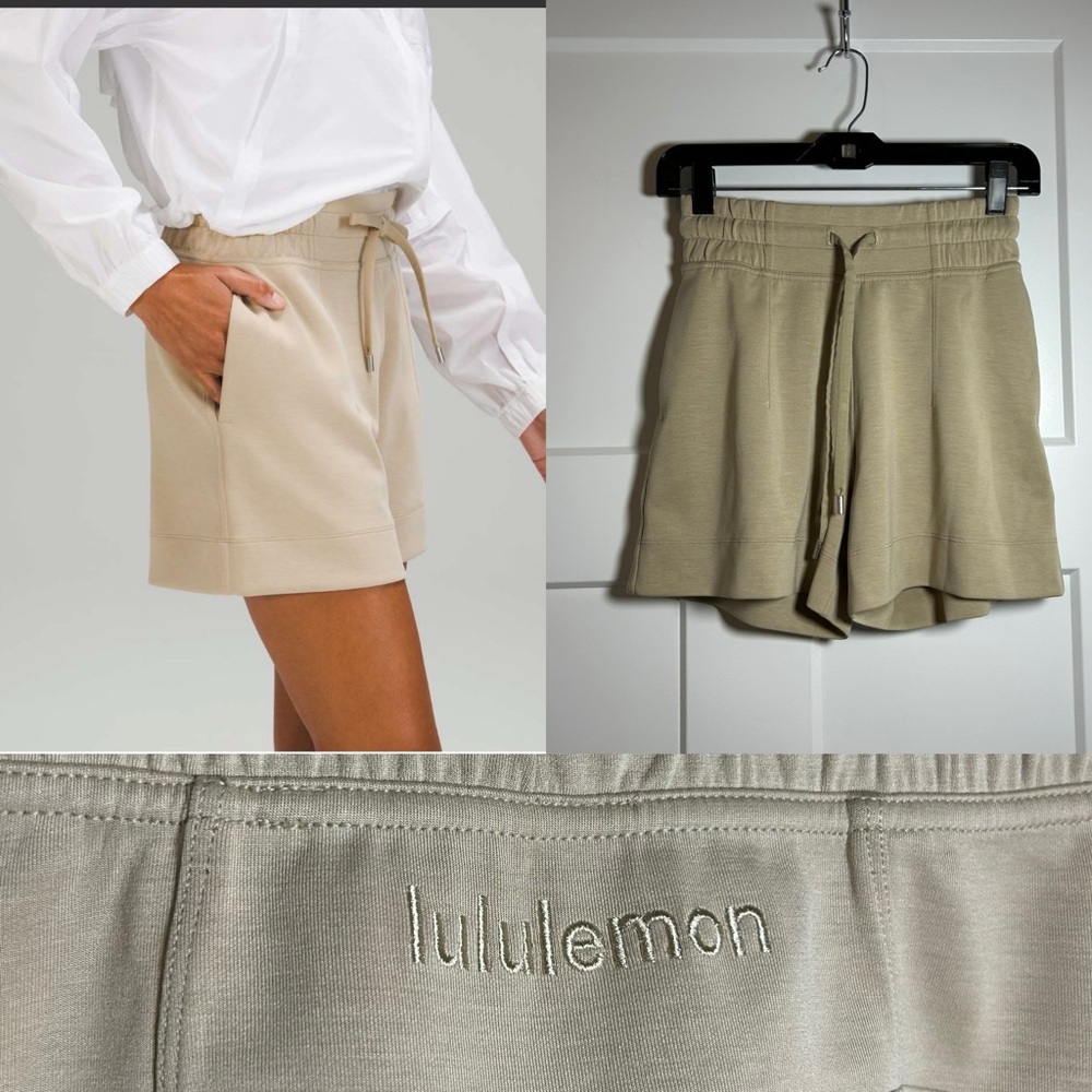Lululemon Soft Ambitions High-Rise Shorts 4”